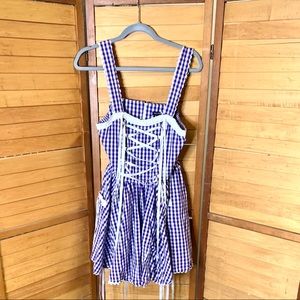 PinUp/Rockabilly Hell Bunny Purple Gingham Dress